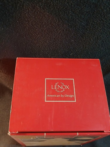 "Estatuilla de muñeco de nieve iluminada esplendor menta brillante Lenox Seasons 7""" - Imagen 2 de 7