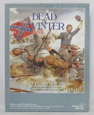 Sim Design - Dead of Winter - Battle of Stones River Game 1862-1863 (PUN) EX - Picture 1 of 5
