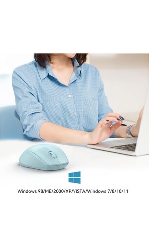 TECKNET Pro Wireless Mouse, 4000 DPI, 2.4G Ergonomic Optical Mouse, Computer - Picture 6 of 7