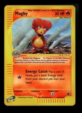 Magby 52/165 Expedition 2002 Reverse Holo Pokémon Card TCG