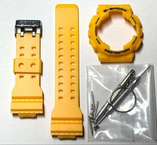 G-SHOCK GA-100 GA-110 GA-120 GD-100 GD-110 Bezel and Strap Yellow/Black