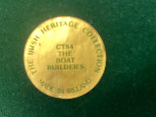The Irish Heritage CollectionThe Boat Builders Decorative Miniature 5" x 2" - Picture 6 of 6