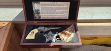 Billy The Kid Pistol Knife Plaque Bullet Hook Collectable Western Gun Knife