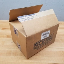 SCE D121326,  SCE-10086ELJ Special Built Steel Hinged Enclosure, 10"x8"x6" - NEW