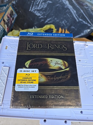 The Lord of the Rings: Extended Trilogy (Blu-Ray Disc, 2011, 15-Disc Set) NEW - Picture 8 of 8