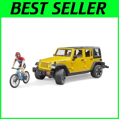 Jeep Wrangler Rubicon Playset with Mountain Bike
