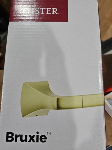 Pfister Bruxie 18 Zoll Einzelner Handtuchhalter zur Wandmontage in gebürstetem Gold BTB-BIE1BG