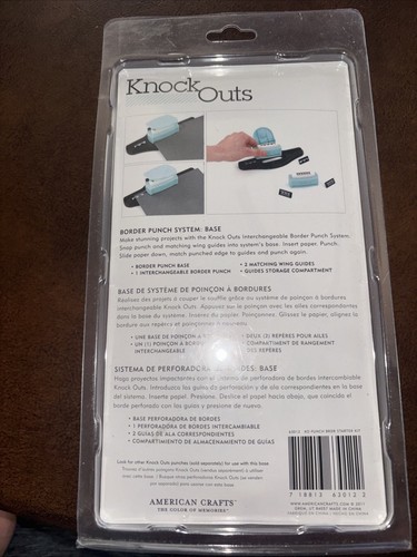 American Crafts Knock Outs - Picture 2 of 2