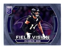 2025 Panini Donruss Elite Football #4 Kyle Hamilton Field Vision Ravens