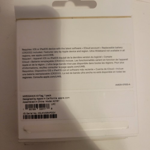 Apple Air Tag AirTag Case Set  MX532AM/A IPhone IPad *Open Box*  - Picture 3 of 4
