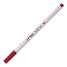 Premium Fibre-Tip Pen with Brush Tip - STABILO Pen 68 brush - Pack of 1 - Purple