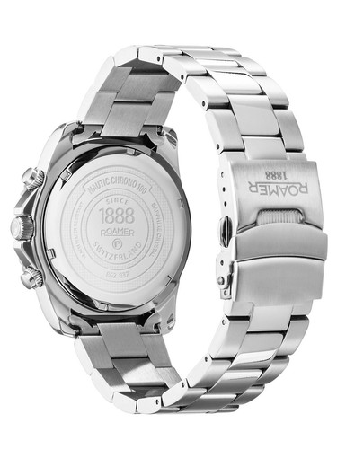 Roamer 862837 41 55 20 Reloj Hombre Nautic Chrono 100 Cronógrafo 43mm 10ATM - Imagen 3 de 4