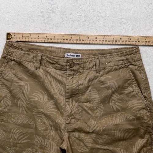 Reyn Spooner Shorts Herren Größe M Khaki Chino Kordelzug Baumwolle Freizeit Hawaii - Bild 9 von 12