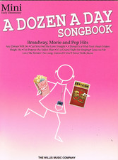 A Dozen A Day Songbook for Piano - Mini Early Elementary - Broadway, Movie P..
