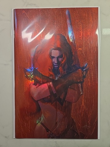 Red Sonja #1 Gallery Edition Gabriele Dell'Otto Holofoil Limited To 30 COA