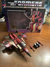 G1 transformers 1985 thrust with box Complete