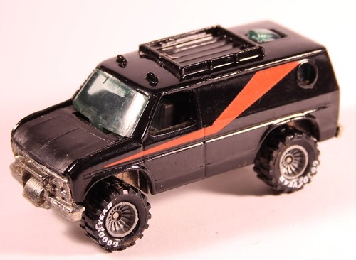 Hotwheels 1984 Real Riders Baja Breaker en negro A-Team y GYG 4360 ~ ¡BONITO! - Imagen 3 de 6