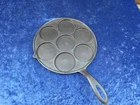 VTG GRISWOLD SANDVIK SAW & TOOL CO. SWEDISH PANCAKE PLETT SKILLET PAN. NICE!