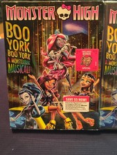 NEW Monster High Boo York, Boo York  A Monsterrific Musical (DVD) w/ Slipcover