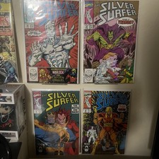 Signed Silver Surfer Lot #36, 37, 45, 46, 48, 51, 55, 56 - Signed by Ron Lim