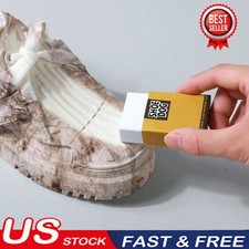 1 Pack Sneakers Shoes Stain Eraser, Detergent for Suede Leather Rubber Clean