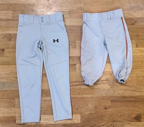 Lot Of 21 Pcs Boys Youth Size 7 Small Clothes Baseball Pants, Nike, Under Armour - Picture 6 of 8