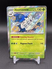 Abomasnow 101/091 Shiny Rare Holo – SV: Paldean Fates – Pokémon TCG NM