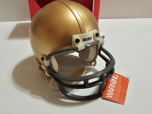 RUDY RUETTIGER AUTOGRAPHED NOTRE DAME MINI HELMET WITH ORIGINAL BOX NO PAPERS - Picture 4 of 12