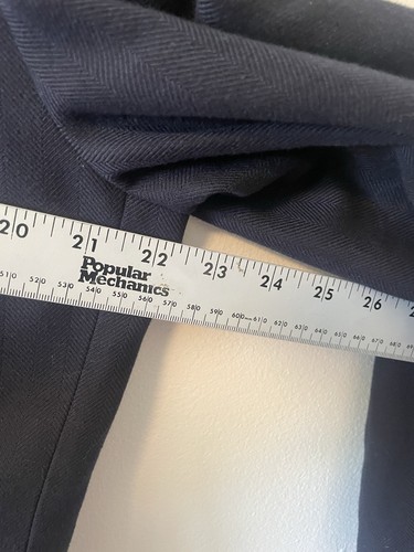 JCrew 398 $ Ludlow-Blazer mit einem Knopf Fischgrätmuster italienische Prima-Baumwolle 41R marineblau - Bild 4 von 6