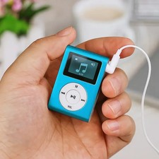 MP3 Mini Music Player Portable MP3 Music Player BackClip LCD Screen Design