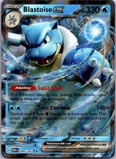 Blastoise ex - 009/165 - SV: Scarlet & Violet 151 Holo
