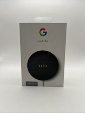 Google Nest Mini 2nd Generation Smart Speaker - Charcoal GA00781-US, Open Box