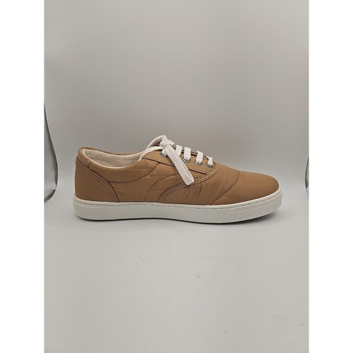 Lucky Brand Katori Womens Sneaker Tan Brown Nylon Low Casual Shoes 11M NWB - Picture 2 of 9