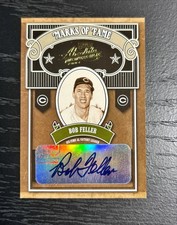 2004 Playoff Absolute Memorabilia - Marks of Fame Bob Feller Auto /100 #MOF-3