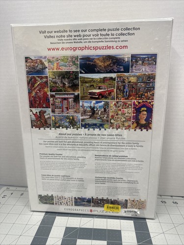 Eurographics Puzzle "Tourist Map of Egypt" 1000 Piece 19x26 - Picture 2 of 2