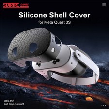 VR Glasses Silicone Protective Scratch Resistant Dust Cover For Meta Quest 3S