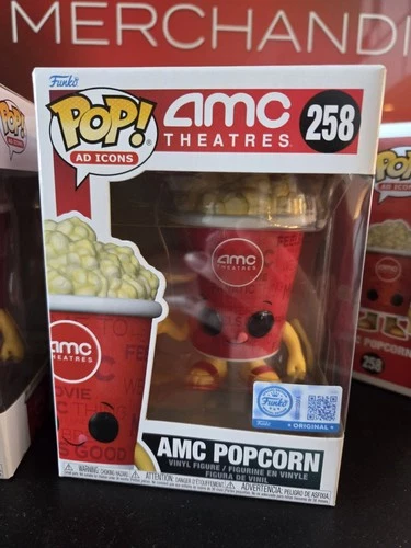 Funko Pop! Ad Icons - AMC Theaters Popcorn Vinyl Figure - AMC Exclusive