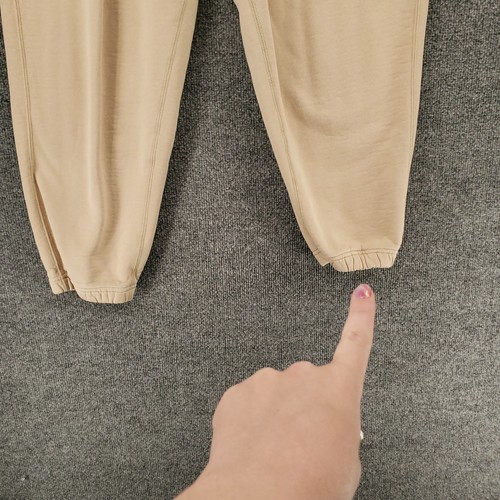 Nike x Billie Eilish Sweatsuit Mens Medium Large Beige Fleece Hoodie Jogger Set - Picture 13 of 24