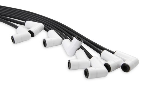 ACCEL 9001C Spark Plug Wire Set Universal 90-DEG White Ceramic Boots 8mm Set - Bild 5 von 6