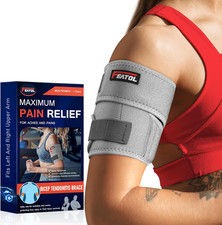 Bicep Tendonitis Brace Compression Sleeve Support, Upper Arm Brace Tricep Bicep