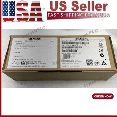 New Siemens 6SL3244-0BB12-1FA0 G120 CONTROL UNIT CU240E-2 PN 6SL3 244-0BB12-1FA0