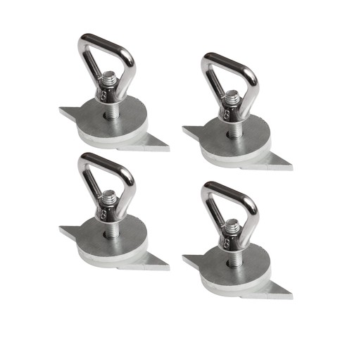 040Parts 4er Set Zurrösen Ladungssicherung VW T7 Ford Tourneo Custom uvm. - Bild 1 von 7