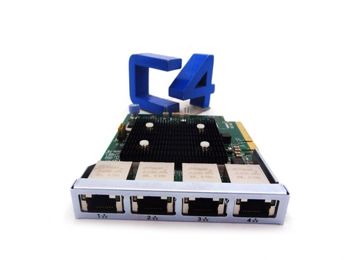 CISCO UCSC-MLOM-IRJ45 INTEL I350 QUAD PORT 1GBASE-T NIC - Picture 1 of 2