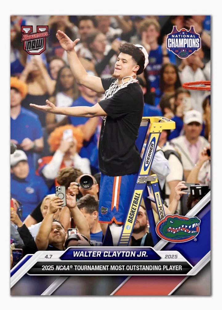 WALTER CLAYTON JR - 2024 Bowman U Now #109