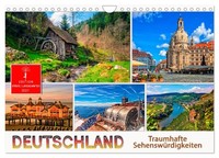 "Calendar 2027 · US Version · Germany - Fantastic Sights (Wall Calendar 2027 12\""
