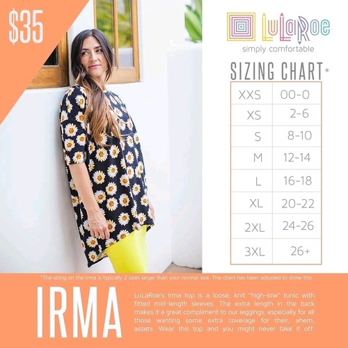 Lularoe Irma Tunic Shirt Women's Sz Xtra X Small XXS Abstract Grey Base NWT NEW - Picture 5 of 5