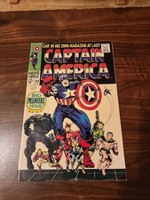 Captain America #100 (Marvel Comics April 1968) FN/VF MEGA KEY 1st Issue RUN 