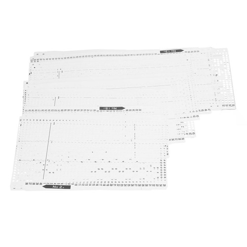 15Pcs Knitting Machine Punch Card Durable Plastic Knitting Flower Card For - Picture 6 of 22