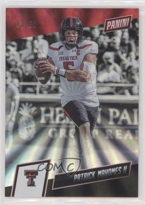 2019 National Convention College Rainbow Spokes 13/50 Patrick Mahomes II #PM v9t