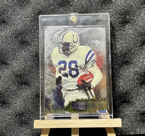 1996 Fleer/Skybox Metal Marshall Faulk Indianapolis Colts Running Back #54 - Bild 1 von 2